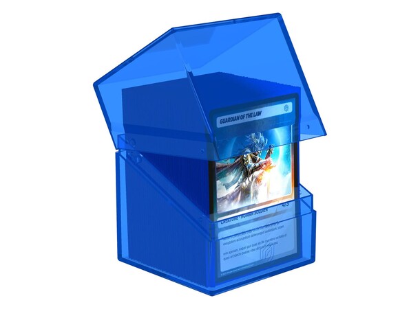 Boulder 100+ Clear Sapphire Ultimate Guard Card Box 