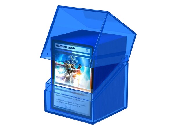 Boulder 100+ Clear Sapphire Ultimate Guard Card Box 