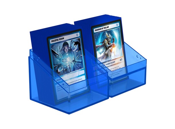 Boulder 100+ Clear Sapphire Ultimate Guard Card Box 