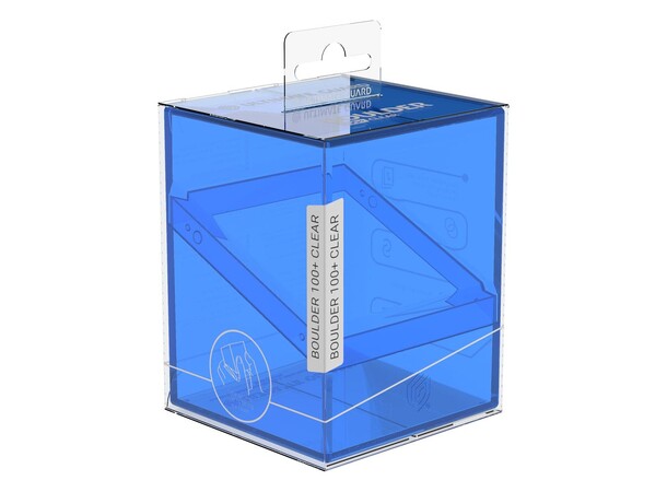 Boulder 100+ Clear Sapphire Ultimate Guard Card Box 