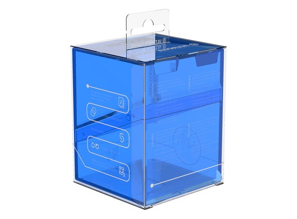 Boulder 100+ Clear Sapphire Ultimate Guard Card Box 