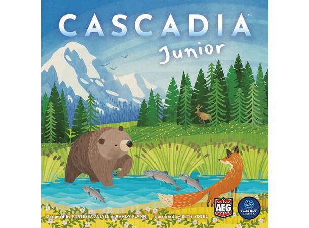 Cascadia Junior Brettspill Norsk utgave
