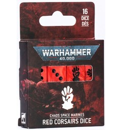 Chaos Space Marines Red Corsairs Dice Warhammer 40K