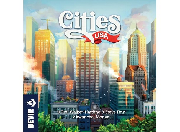 Cities USA Brettspill 