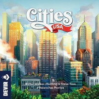 Cities USA Brettspill 