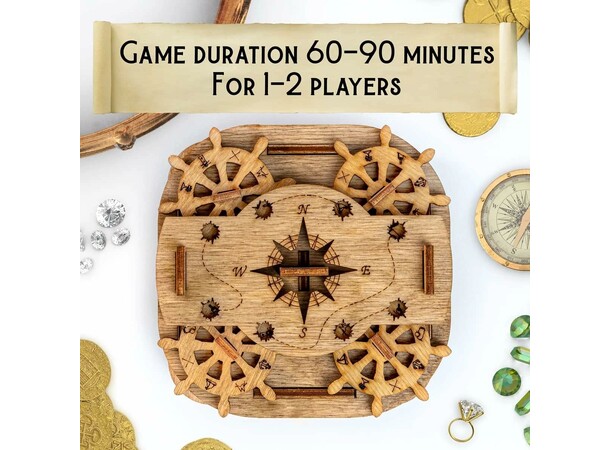 Cluebox Davy Jones Locker Escape Room in a Box 