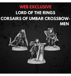 Corsairs of Umbar Crossbowmen Middle-earth Strategy Battle Game