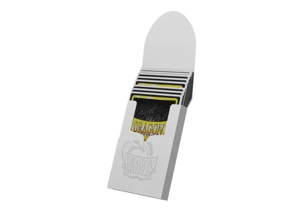 Cube Shell - Ashen White - 8 stk Dragon Shield 