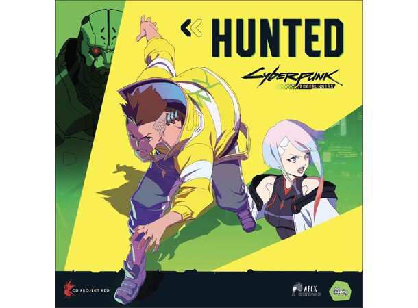Cyberpunk Edgerunners Hunted Brettspill 