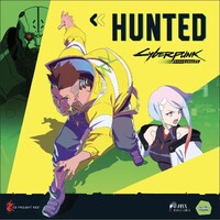 Cyberpunk Edgerunners Hunted Brettspill 