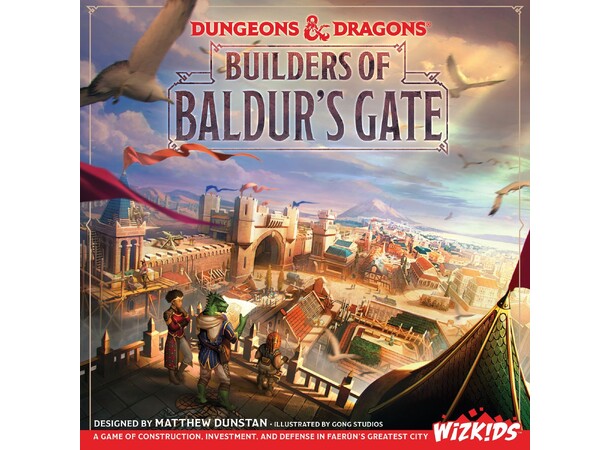 D&D Builders of Baldurs Gate Brädspel Dungeons & Dragons 