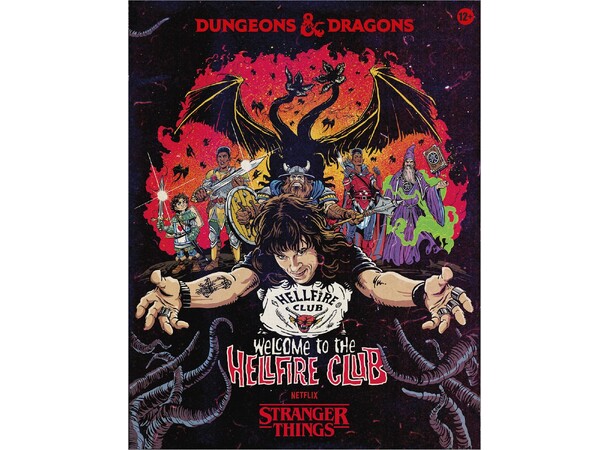 D&D Welcome to Hellfire Club Brettspill Stranger Things - Dungeons & Dragons 