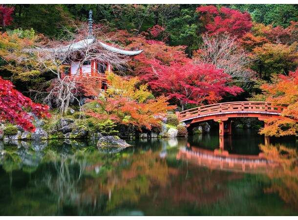Daigo-ji Kyoto 1000 bitar Pussel Ravensburger Puzzle 