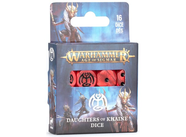 Daughters of Khaine Dice Warhammer Age of Sigmar 
