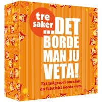 Det borde man ju veta 3 saker Partyspel Svensk utgåva