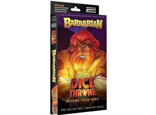 Dice Throne Barbarian Hero Pack Utvidelse til Dice Throne 