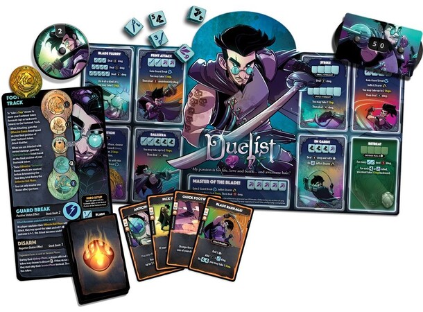 Dice Throne Duelist Hero Pack Utvidelse til Dice Throne 