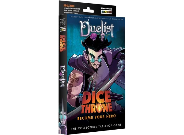 Dice Throne Duelist Hero Pack Utvidelse til Dice Throne 