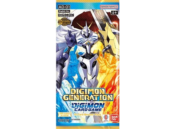 Digimon TCG Digimon Generation Display Digimon Card Game - AD-01 