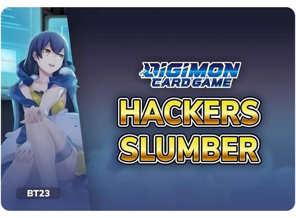 Digimon TCG Hackers Slumber Booster Digimon Card Game - BT-23 