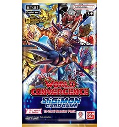 Digimon TCG World Convergence Booster Digimon Card Game - BT-21