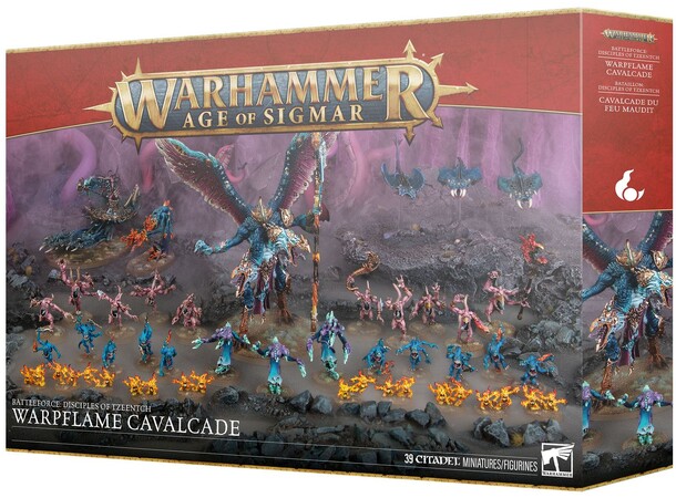 Disciples of Tzeentch Battleforce Age of Sigmar - Warpflame Cavalcade 