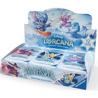 Disney Lorcana Winterspell Display 