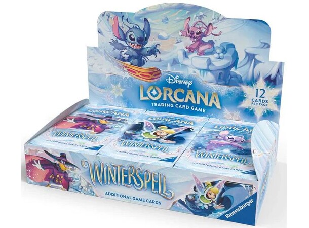 Disney Lorcana Winterspell Display 
