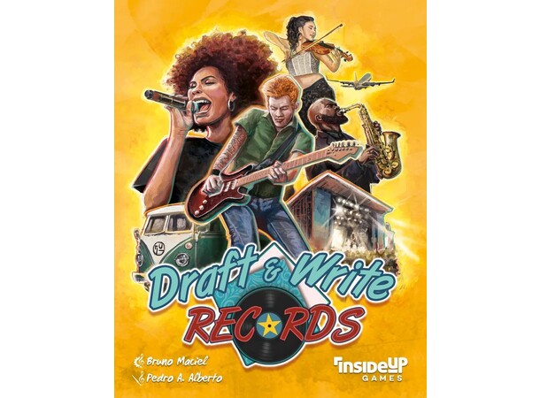 Draft & Write Records Brädspel 
