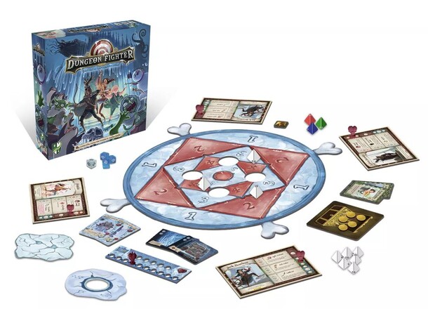 Dungeon Fighter Castle Brettspill Castle of Frightening Frosts 