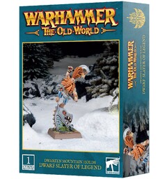 Dwarfen Mountain Holds Dwarf Slayer Of Legend - Warhammer The Old World