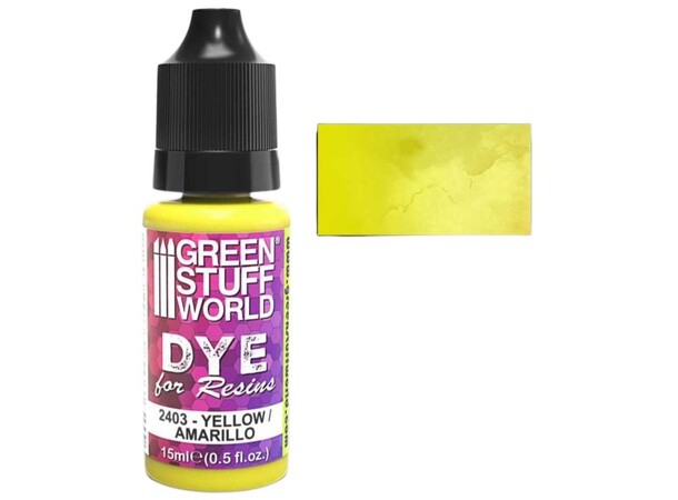Dye for Resins - Yellow Green Stuff World 