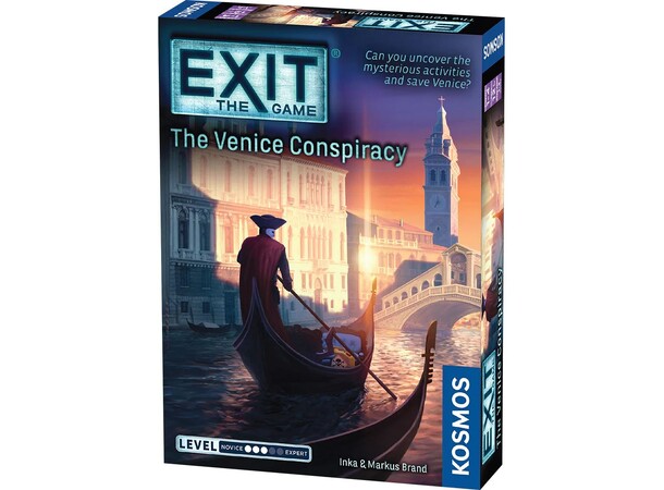EXIT The Venice Conspiracy Brettspill 