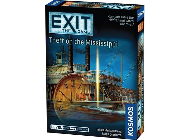 EXIT Theft on the Mississippi Brettspill 