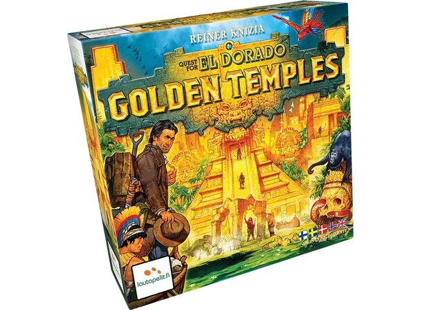 El Dorado Golden Temples Brädspel Quest for El Dorado - Svensk utgåva 