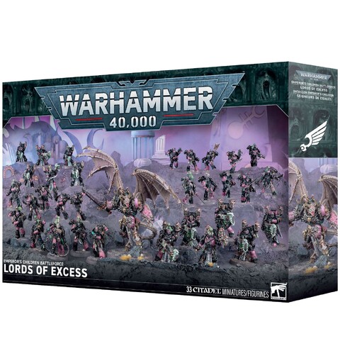 Emperors Children Battleforce Warhammer 40K - Lords of Excess