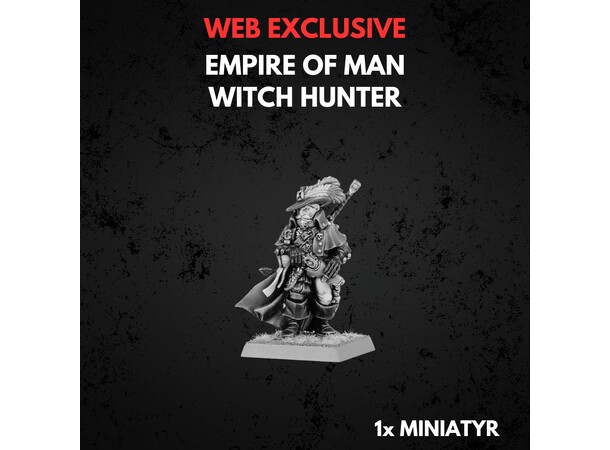 Empire of Man Witch Hunter Warhammer The Old World 