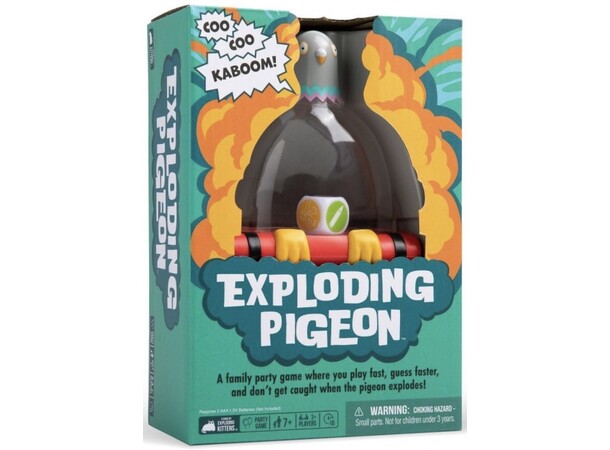 Exploding Pigeon Partyspel 