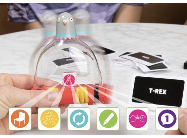 Exploding Pigeon Partyspel 