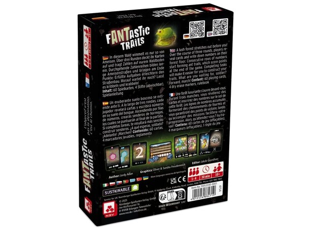Fantastic Trails Brädspel 