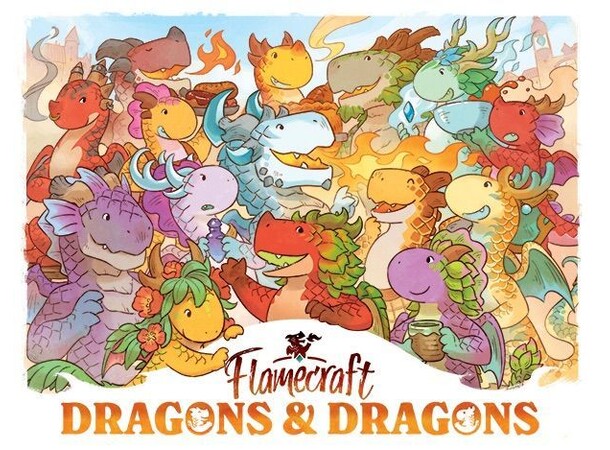 Flamecraft Dragons & Dragons Expansion Utvidelse til Flamecraft 