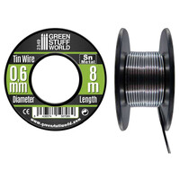 Flexible Tin Wire Roll - 0,6mm (8 meter) Green Stuff World