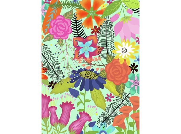 Flowerjungle 500 biter Puslespill Ravensburger Puzzle 