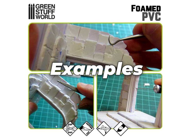 Foamed PVC - 1mm Green Stuff World 