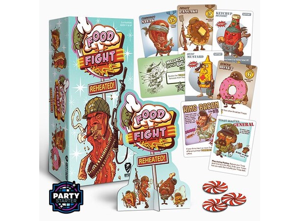 Food Fight Reheated Partyspel 