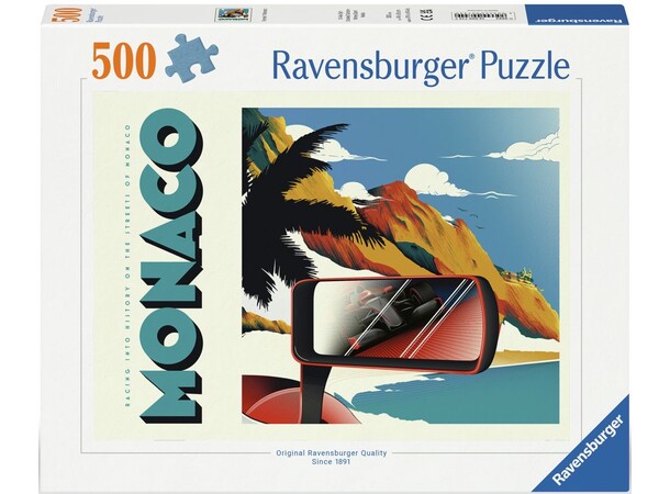 Formel 1 Monaco 500 bitar Pussel Ravensburger Puzzle 
