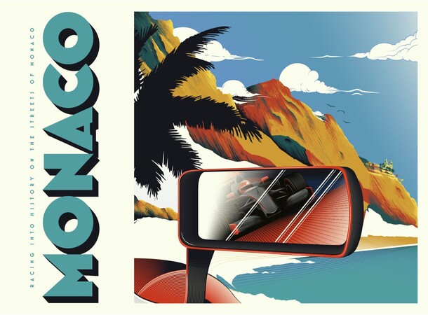 Formel 1 Monaco 500 bitar Pussel Ravensburger Puzzle 