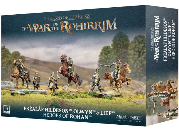 Frealaf Hildeson & Olwyn & Lief Middle-earth Strategy Battle Game 