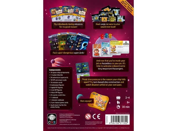 Galaxy Trucker Do What Expansion Utvidelse til Galaxy Trucker New Ed 