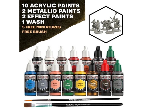 Gamemaster Adventure Starter Paint Set 